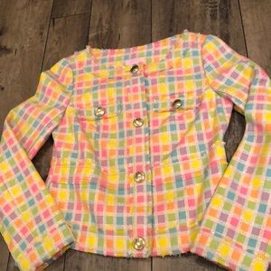 Lilly Pulitzer Plaid Jacket